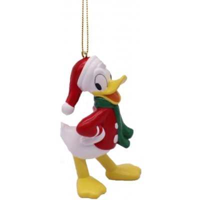 Disney Vánoční ozdoba Mickey&Friends Donald se šálou 9 cm – Hledejceny.cz