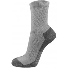 Bavlněné thermo ponožky FARMÁŘ šedá