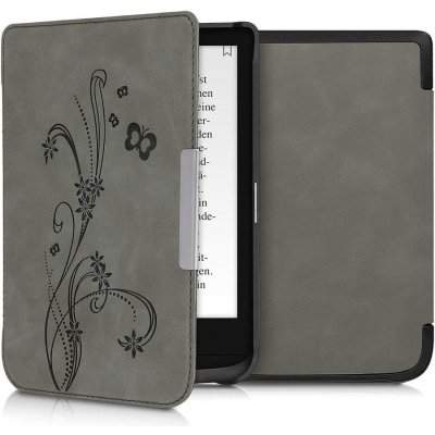 KW Mobile Butterfly Tendril KW5022802 pro Pocketbook 616/617/627/628/632/633 šedé – Hledejceny.cz