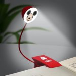 Lampička na čtení s klipem Mickey Mouse – Zboží Mobilmania