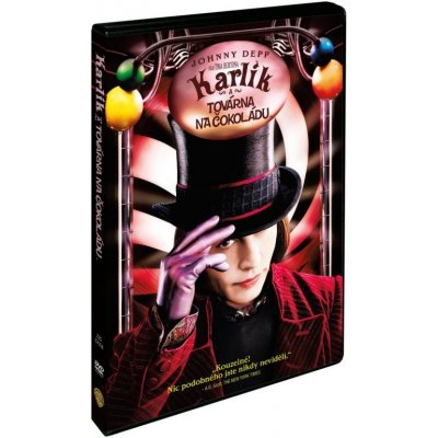 Karlík a továrna na čokoládu: DVD