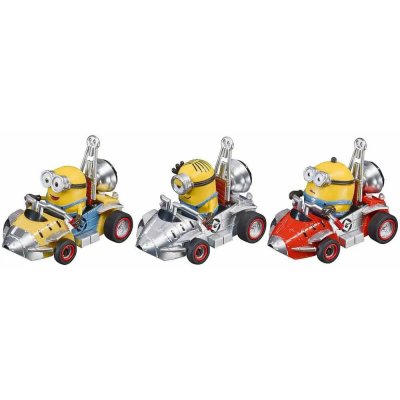 Carrera Pull Speed: Minions: Rise of the Gru 3 Pack Racing Action 15813019 1:43 – Hledejceny.cz
