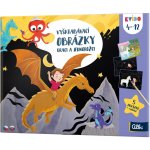 Albi Vyškrabávací obrázky Draci a jednorožci Kvído – Zboží Mobilmania