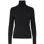 Only Dámský svetr ONLVENICE L S ROLLNECK PULLOVER KNT NOOS Black – Zboží Dáma