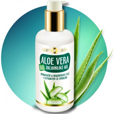 Purity Vision zklidňující aloe vera gel 200 ml – Zboží Dáma