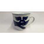 Český Porcelán Hrnek MIREK modrý pes 400 ml – Zboží Dáma