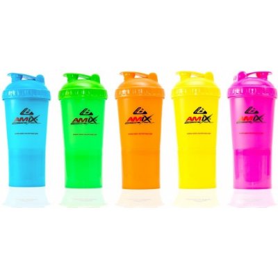AMIX Shaker Monster Bottle Color 600ml Barva: Modrá – Zboží Dáma