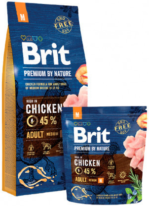 Brit Premium by Nature Adult M 2 x 3 kg