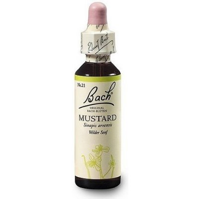 Bachovy květové esence Hořčice polní Mustard 20 ml – Zboží Mobilmania