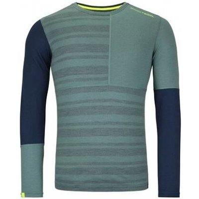 Ortovox pánské Merino triko 185 Rock'n'Wool Long Sleeve Ortovox arctic grey – Sleviste.cz