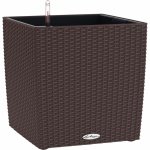 Lechuza Květináč Cube Cottage 30 mokka 300 x 295 x 295 mm – Hledejceny.cz