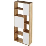 Kondela Regál ULIMI dub sonoma/bílá – Zbozi.Blesk.cz