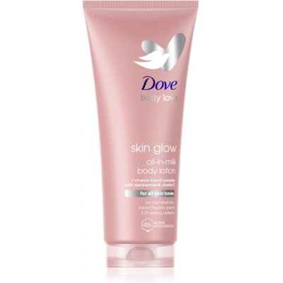 Dove tělové mléko Body Love Glow & Shine 400 ml – Zboží Dáma