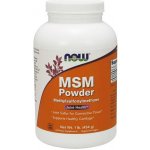 Now Foods MSM Methylsulfonylmethan 100% Pudr 454 g – Hledejceny.cz