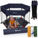 Lionelo dětská ohrádka Roel Blue Navy – Zboží Dáma