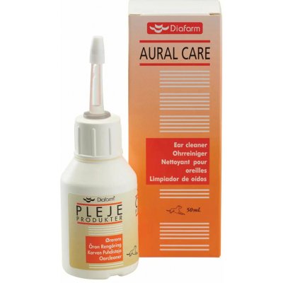 Diafarm ušní kapky Ear cleaner pro kočky 50ml – Hledejceny.cz