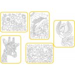 Radost v písku Sada střední PRO HOLKY pokročilé A4 Barevné pískování obrázků – Sleviste.cz