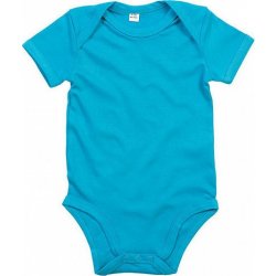 Dětské body Babybugz Organic Baby Short tyrkysové