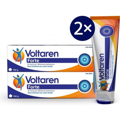 VOLTAREN FORTE DRM 20MG/G GEL 150G IIB + VOLTAREN FORTE DRM 20MG/G GEL 150G IIB – Zboží Mobilmania