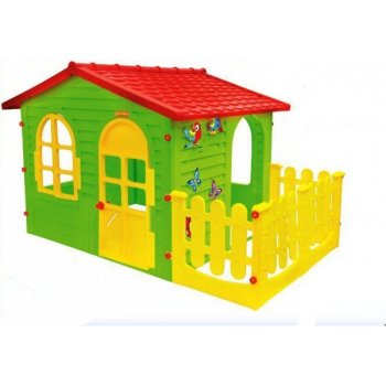 Mochtoys 10839 zahradní domek s plotem