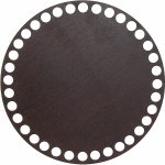 Naše galanterie Dno na košík wenge, kruh 15cm – Zboží Mobilmania