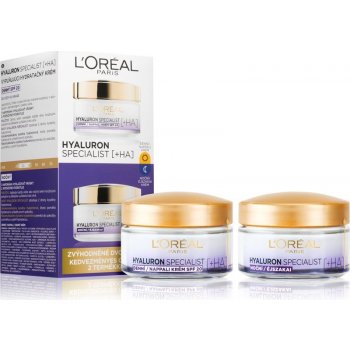 L'Oréal Paris Hyaluron Specialist denní a noční krém 2 x 50 ml dárková sada