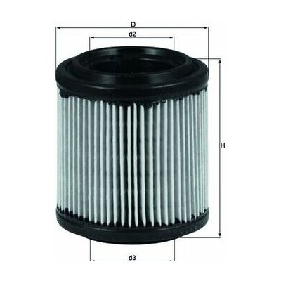 MAHLE ORIGINAL Vzduchový filtr LX279 – Hledejceny.cz