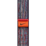 Apple Watch 42mm modro-červený provlékací sportovní řemínek Nike MXU03ZM/A – Sleviste.cz