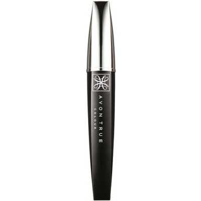 Avon True SuperExtend Winged Out Řasenka pro prodloužené a oddělené řasy 7 ml Barva řasenky: Blackest Black