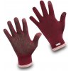 Dětské rukavice Exquisiv Merino rukavice City Walk Rider Touchscreen , růžová/fialová