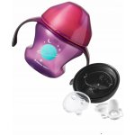 Tomme Tippee netekoucí hrnek Explora First Cup fialový 150 ml – Sleviste.cz
