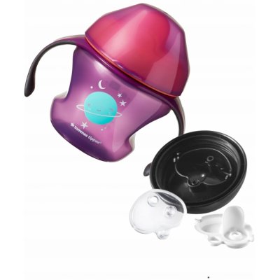 Tomme Tippee netekoucí hrnek Explora First Cup fialový 150 ml – Sleviste.cz