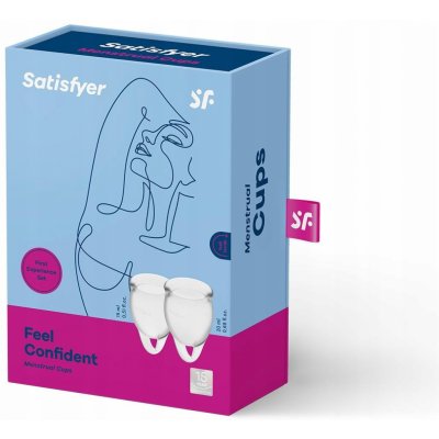 Satisfyer Feel Confident transparentní sada 2 15 ml + 20 ml – Zboží Dáma