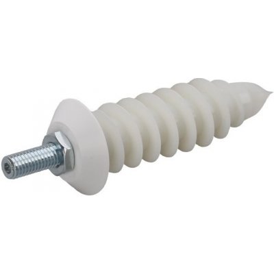 LEVIOR Hmoždinka šroubovací bílá do izolace pro objímky svodu 2ks – Hledejceny.cz