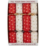 Robin Reed Cream & Red Stars vánoční cracker červená/bílá – Hledejceny.cz