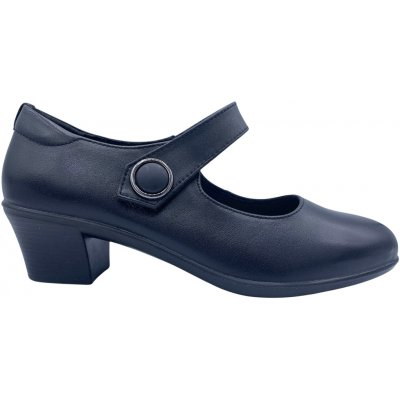 Pass Collection dámské kožené lodičky na podpadku Pass 450025 černé – Zboží Dáma