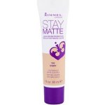 Rimmel London Stay Matte Liquid Mousse Foundation Pěnový make-up 100 Ivory 30 ml – Sleviste.cz