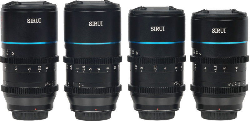 SIRUI MARS 1.33X ANAMORPHIC LENS SET MFT-MOUNT