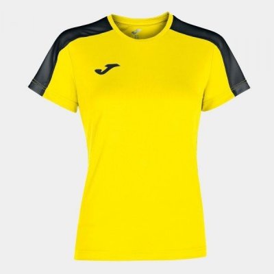 Joma Academy T-Shirt S/S Yellow-Black