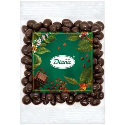 Diana Company Kávová zrna v polevě z hořké čokolády 100 g