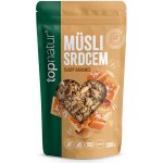 Topnatur musli srdcem spékané slaný karamel 350 g – Zboží Dáma