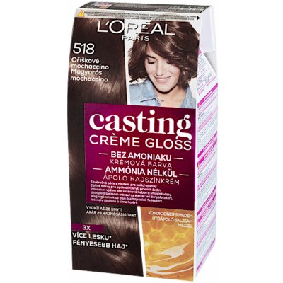 L'Oréal Casting Creme Gloss 518 Mochaccino 48 ml – Zboží Mobilmania