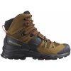 Pánské trekové boty Salomon Quest 4 Gore Tex L47156400 trekingová obuv rubber black fiery red
