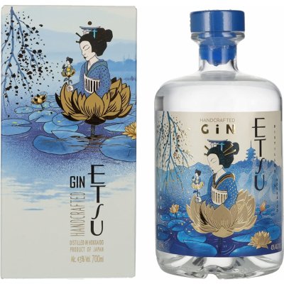 Etsu Japanese Gin 43% 0,7 l (karton) – Sleviste.cz