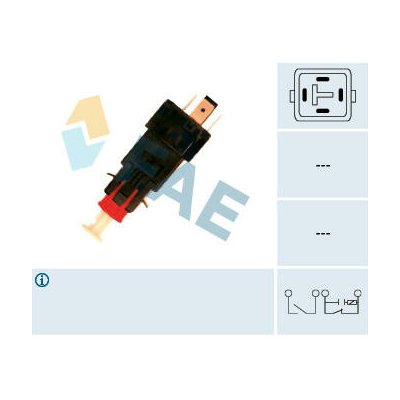 Spinac brzdoveho svetla FAE 24519 – Hledejceny.cz