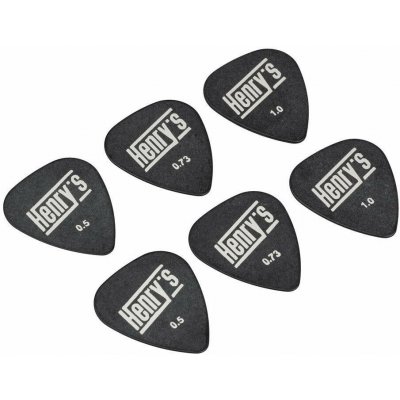 Henry's Variety Pack, Textone, barva černá, 6 ks – Zboží Mobilmania