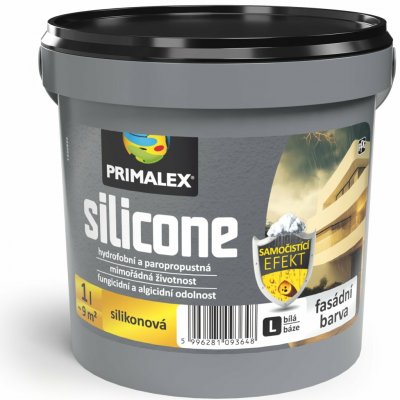 Primalex Fasádní barva Silikon 1 l bílá – Sleviste.cz