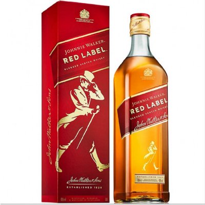 John Walker and Sons Red Label 40% 0,7 l (karton) – Zboží Mobilmania