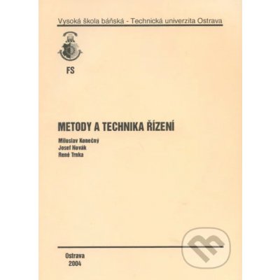 Metody a technika řízení - Miroslav Konečný – Zboží Mobilmania