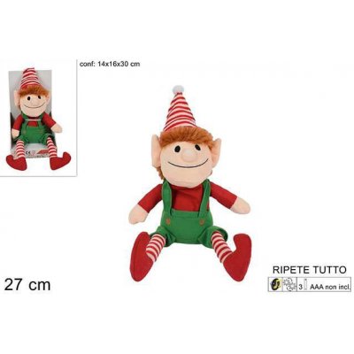 PROHOME Skřítek vánoční ELF 27cm – Hledejceny.cz